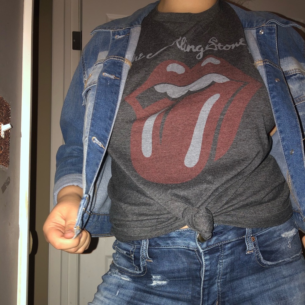 •old navy rolling stones t-shirt